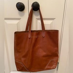Timberland Leather Shoulder Bag Tote